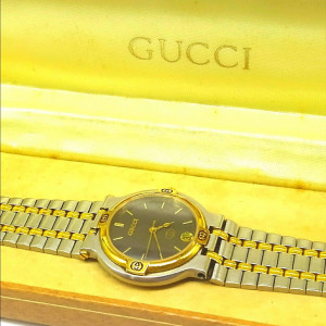 GUCCI グッチ 9000M デイト クオーツ