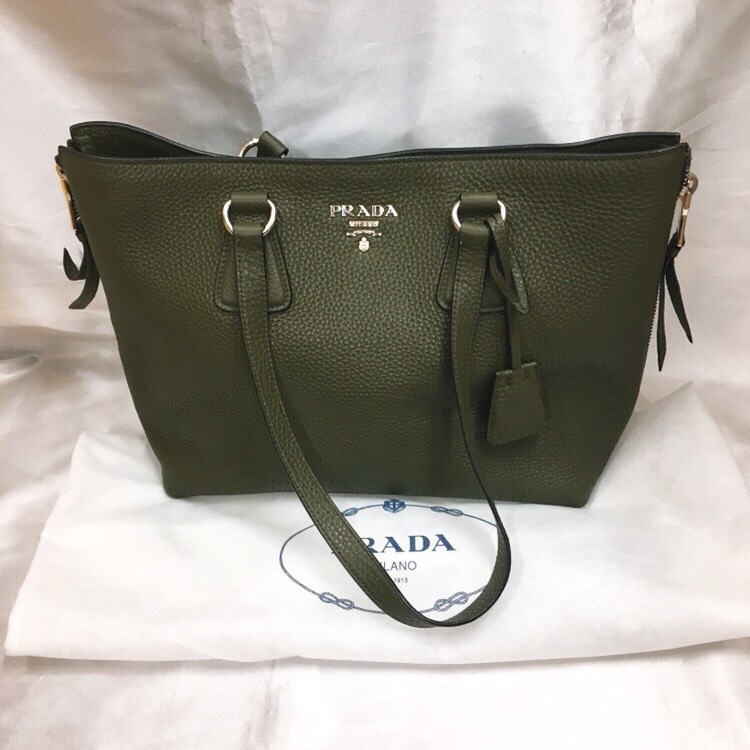 PRADA VITELLO PHENIX プラダ ヴィテッロ フェニックス トートバッグの ...