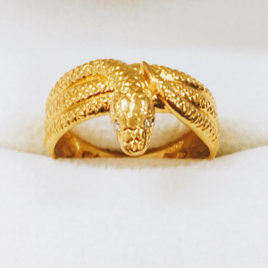 K24 メレダイヤ付リング 0.02ct