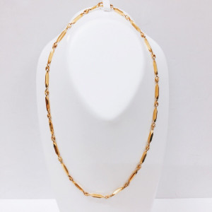 K18 切子 ネックレス 40cm