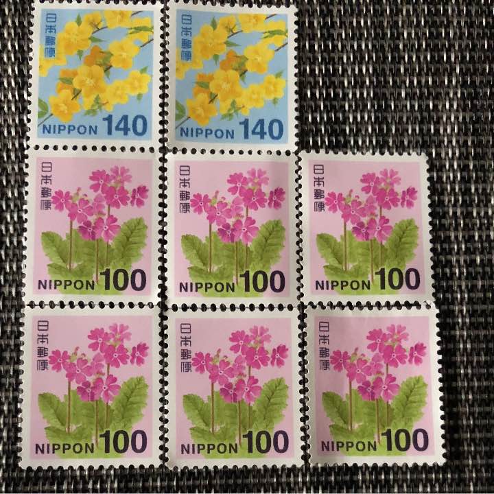 日本郵便　切手　未使用　バラ　額面880円分