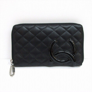 CHANEL カンボンライン 長財布