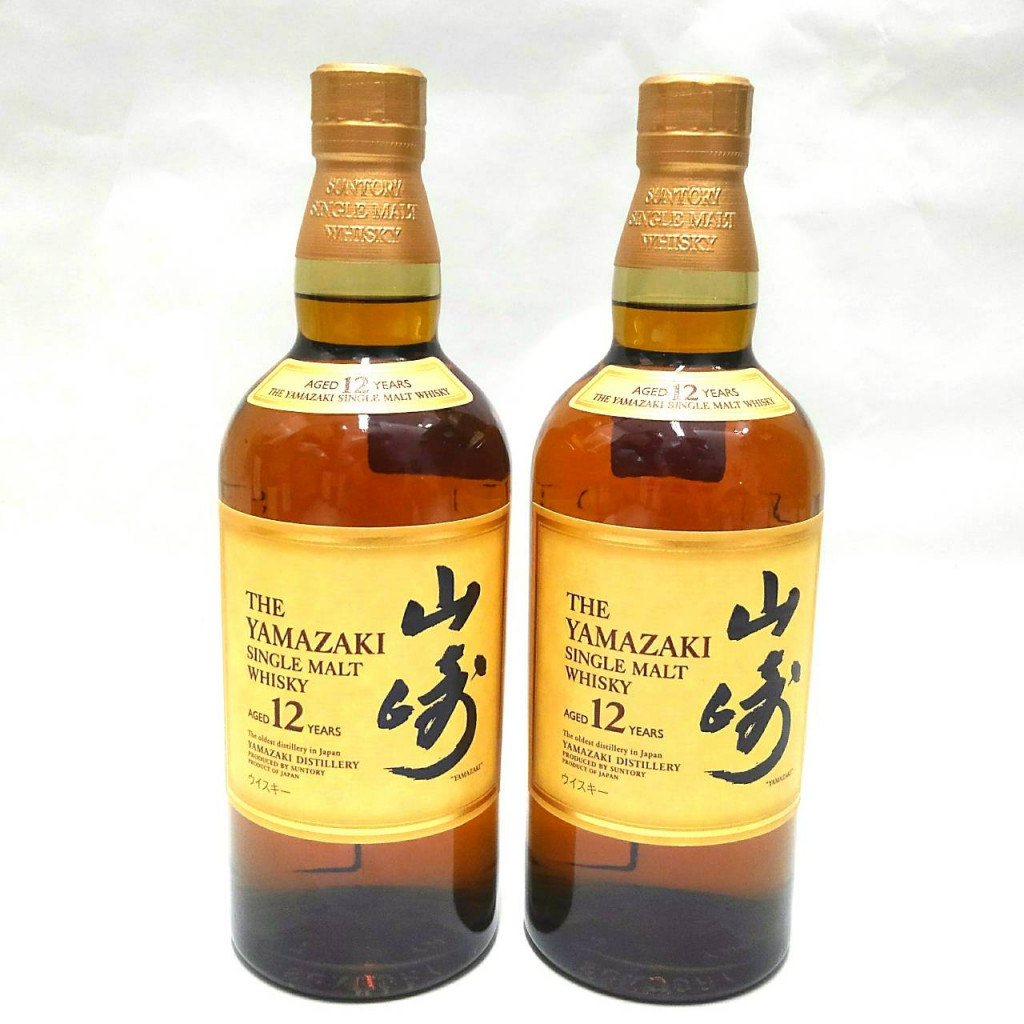 SUNTORY サントリー ウィスキー 山崎12年 2本の買取実績 | 買取専門店 ...