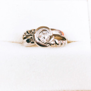 Pt900 ダイヤモンド リング 0.5ct