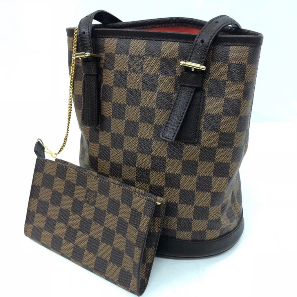 LOUIS VUITTON(ルイヴィトン) マレ ポーチ付きバケット ダミエの買取 ...