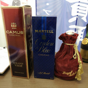 お酒おまとめ ロイヤルサルート マーテル コルドンブルー 遺品整理 アルコール コレクション