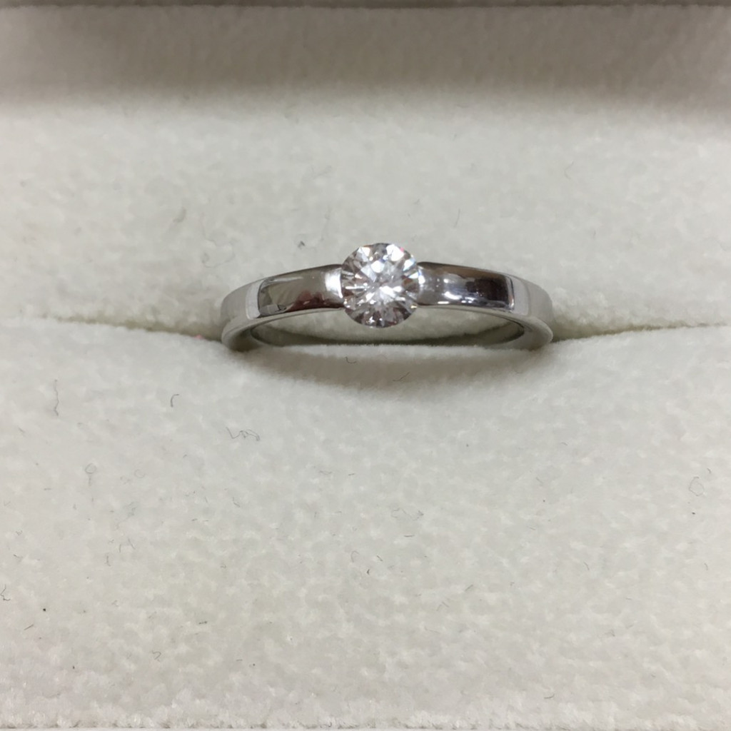 Pt900 ダイヤモンド 0.418ct リングの買取実績 | 買取専門店さすがや