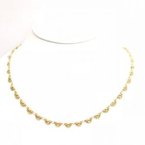 K18デザインネックレス