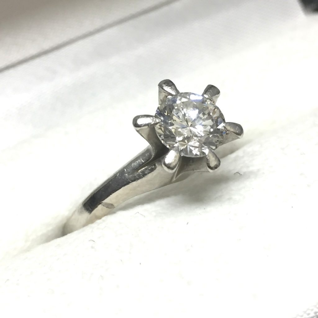 Pt900ダイヤモンド1.18ct