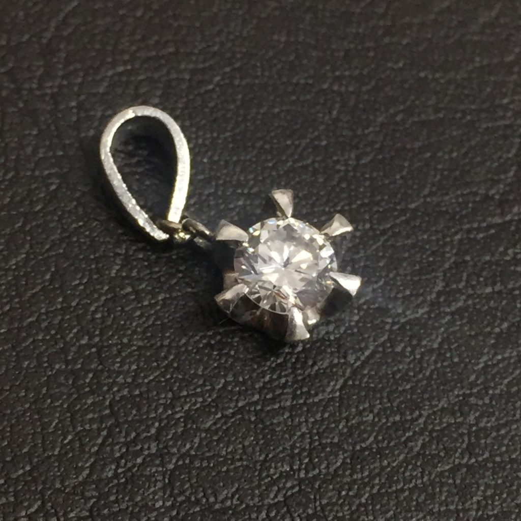 プラチナPt900ダイヤモンド0.48ct