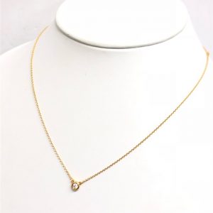 ティファニーバイザヤードK18ネックレス