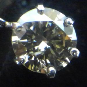 Pt900 0.4ct ダイヤモンドネックレス
