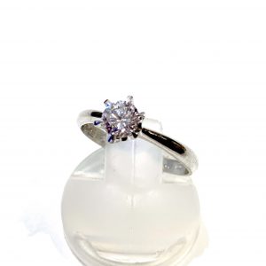 Pt900 ダイヤ(0.347ct)リング