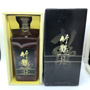 竹鶴12年 ウィスキー ピュアモルト 箱付き アルコールボトル