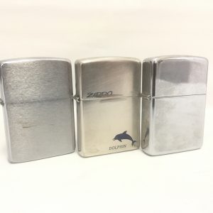 使用済みZIPPO(ジッポーライター) 3点まとめ
