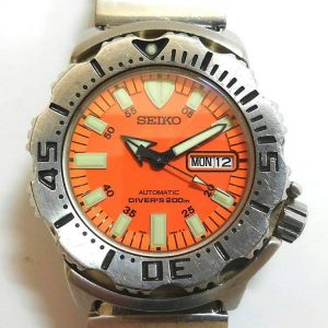 SEIKO 腕時計 オレンジモンスター