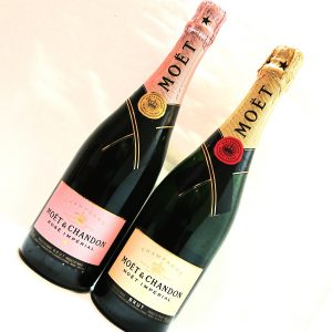 シャンパン モエ エ シャンドン ピンク 白 2本セット