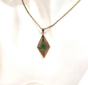 K18 翡翠(2.02ct)ネックレス