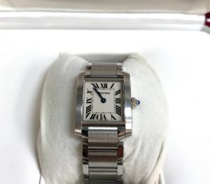 カルティエ タンクフランセーズ  レディース 腕時計