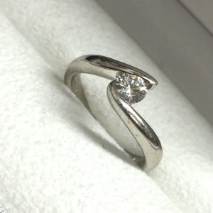 Pt900ダイヤモンドリング0.3ct