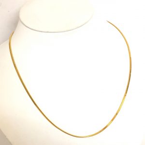 18金のネックレス