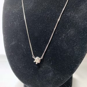 Pt900/Pt850 ダイヤ(0.2ct)ネックレス