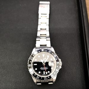 ROLEX GMTマスターII 本体のみロレックス 黒文字盤 時計