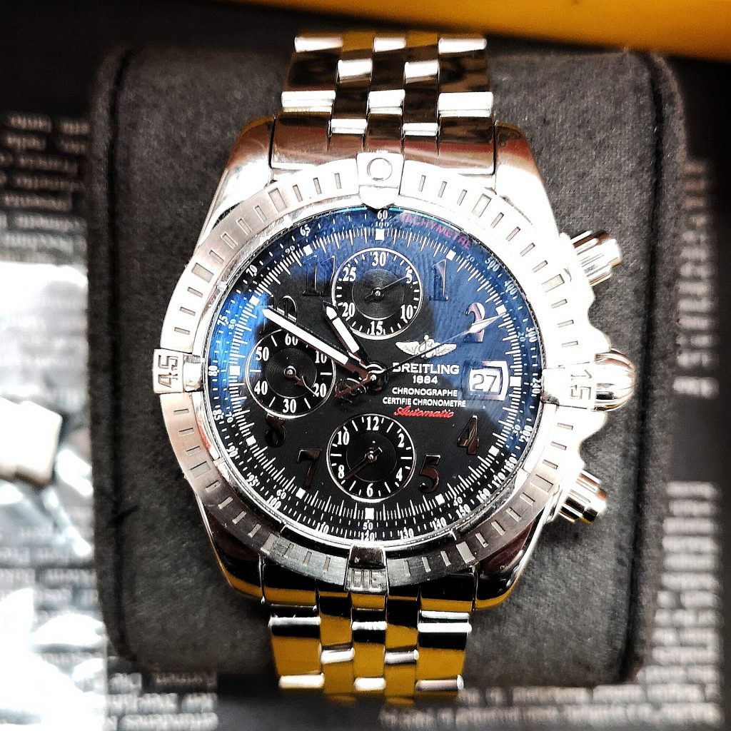 Breitling ブライトリング クロノマットエボリューション 腕時計の買取実績 高価買取のさすがや