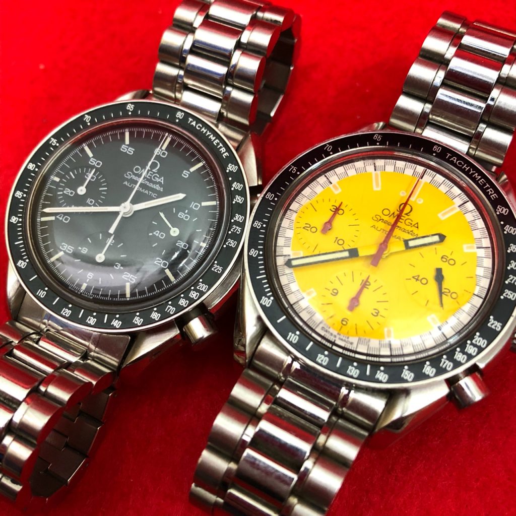 OMEGA Ω スピードマスター欠け有り・シューマッハモデルの買取