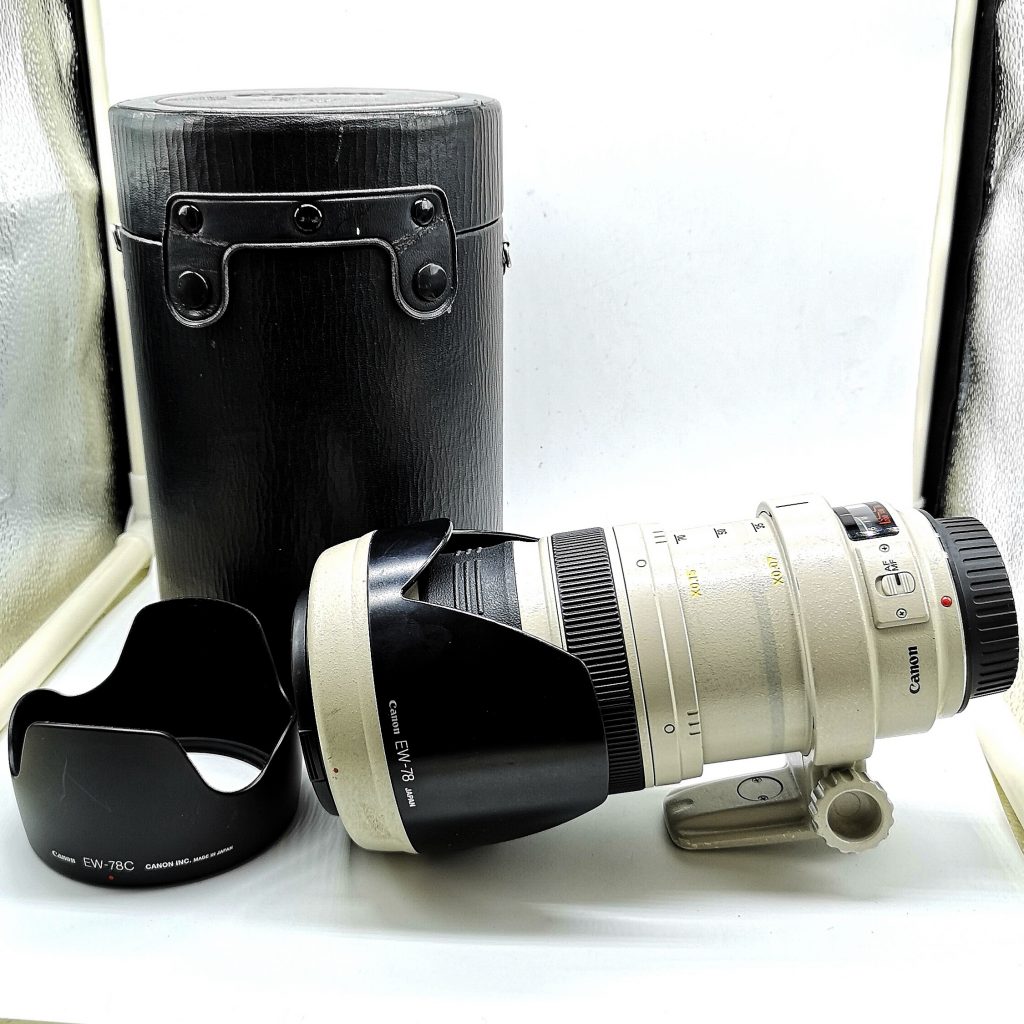 Canon EF35-350mm F3.5-5.6L USM 純正レザーケース付き フード2点付き 望遠 EFレンズ レンズ