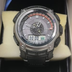 CASIO カシオ ソーラー電池 電波時計 箱有り 腕時計