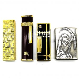ZIPPO ジッポー バーバリー ダンヒル まとめて オイルライター 着火確認済 動作確認済