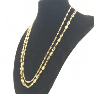 K18 ネックレス　2本