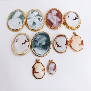 K18 カメオブローチおまとめ