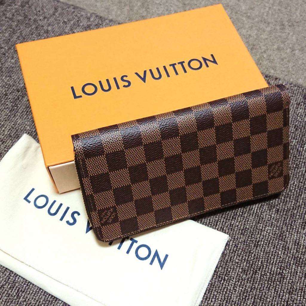 Louis Vuitton ルイ・ヴィトン ダミエ ラウンドファスナー 長財布の