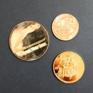 オリンピック記念金貨 3枚