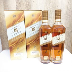 ジョニーウォーカー18年ウイスキー2本