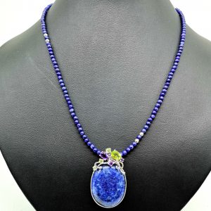 ラピスラズリネックレス シルバー925