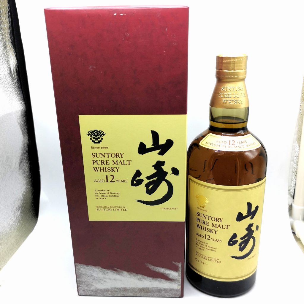 山崎12年 箱付き 日本ウイスキー ピュアモルト アルコールボトルの買取実績 | 買取専門店さすがや