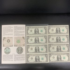 アメリカ 1ドル紙幣 シート