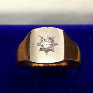 ダイヤモンドリング K20 PM 0.23ct 金ベースコンビネーション