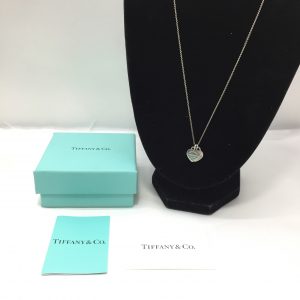 ティファニー　ミニダブルハートペンダント