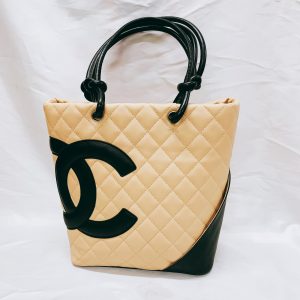 シャネル カンボンライン ミディアムトートバック