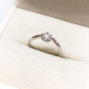 Pt900 ダイヤ0.258ct付 リング