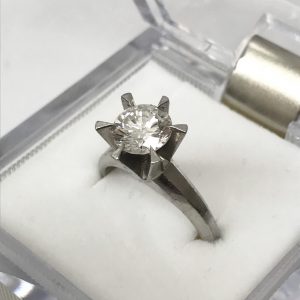 Pt900　1.2ct　ダイヤモンドリング