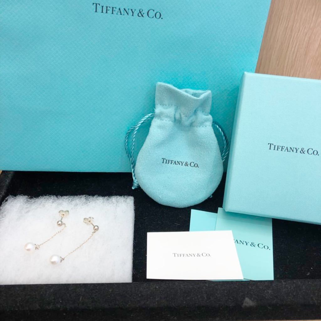 Tiffany& Co. ティファニー パールドロップピアス