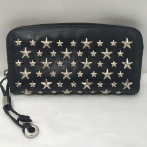 ジミーチュウ スタッズ長財布