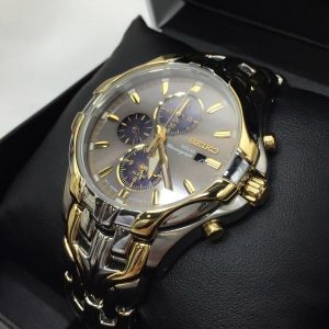 逆輸入 SEIKO ソーラークロノグラフ