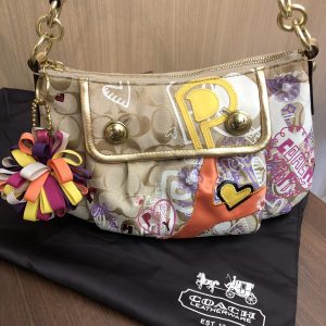 COACH ポピィーグラフィティー ハンドバッグ