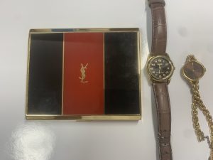 イヴ・サンローラン シガレットケース SEIKO時計